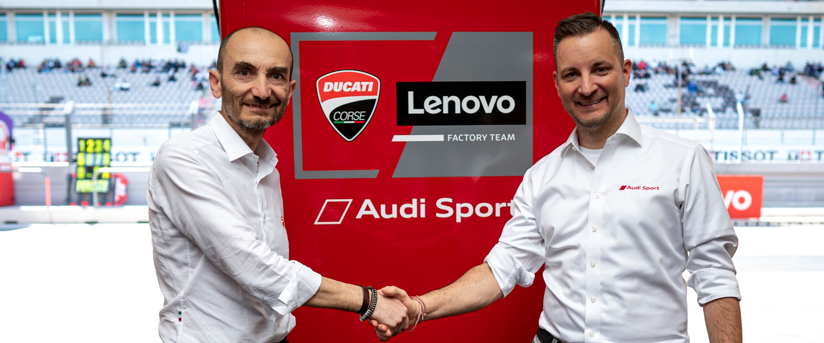 Audi Sport nu ook te zien op de Ducati in de MotoGP