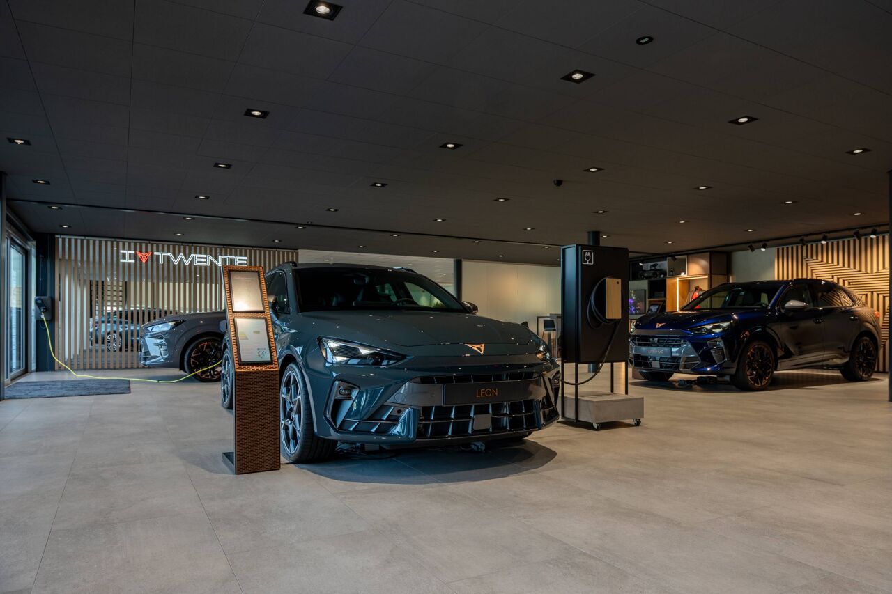 CUPRA Raval in Huiskes-Kokkeler showroom