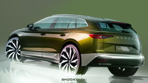 exteriorsketchesofthenewskodaenyaqfamilymodernsolidupdate