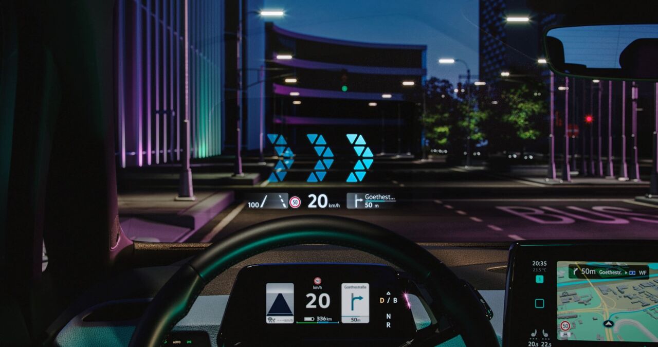 VW ID.3 Head up display