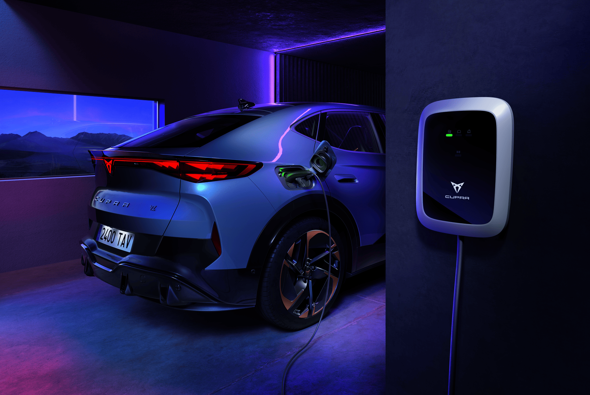 CUPRA Tavascan aan het opladen