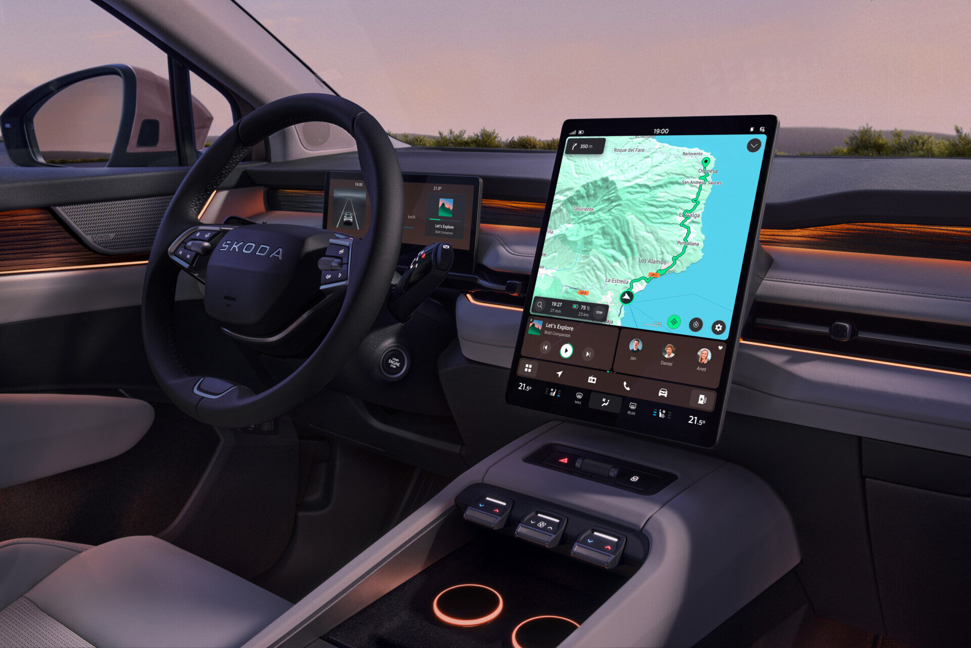  Škoda Peaq infotainment