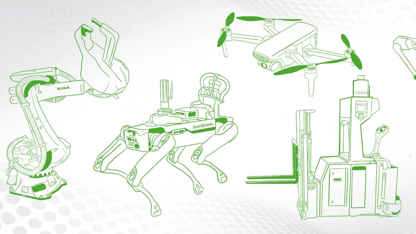Dit zijn de vijf robotsoorten bij Škoda