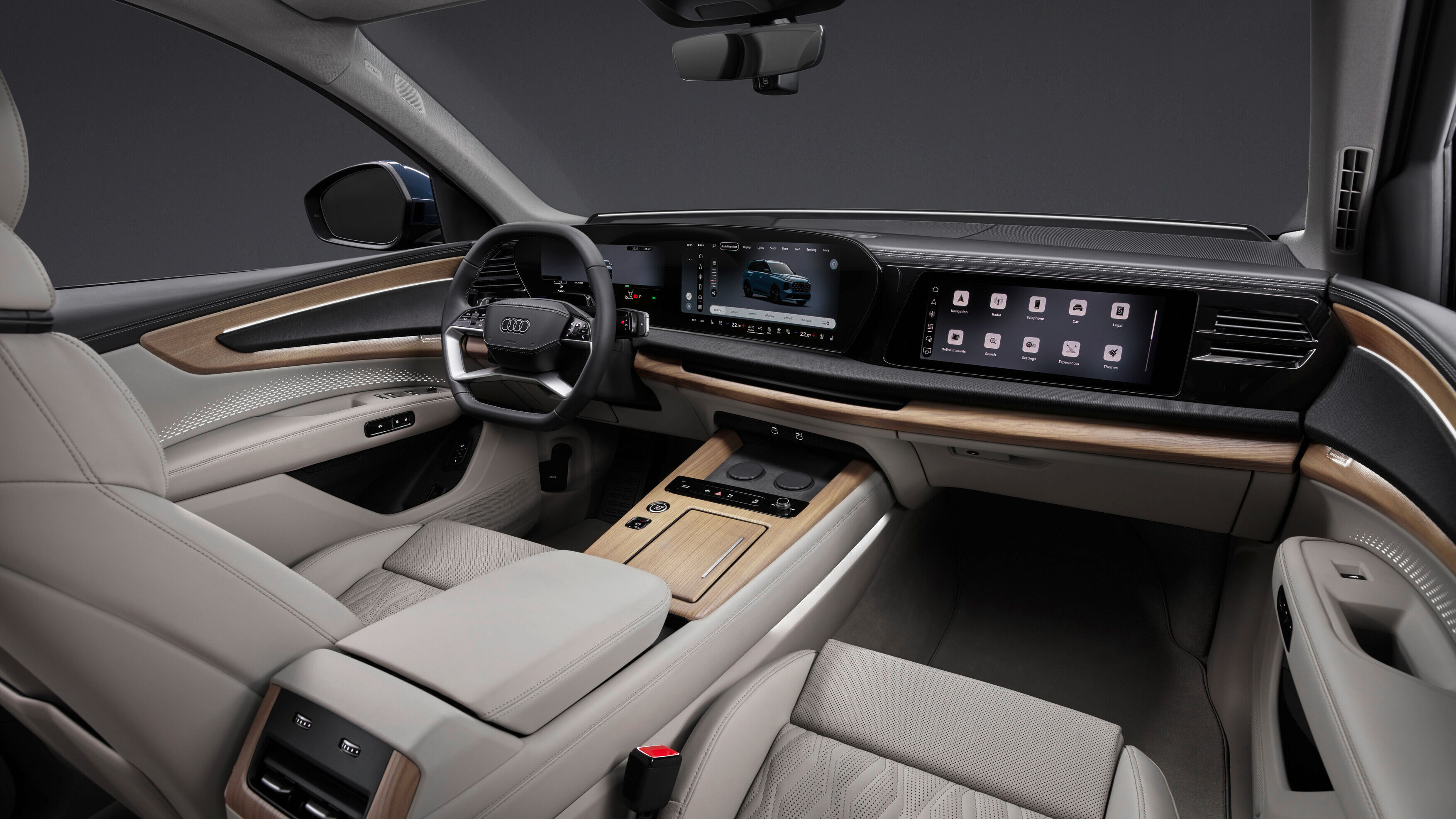 Audi Q7 displays