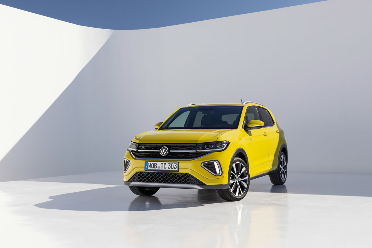 Volkswagen T-Cross geel