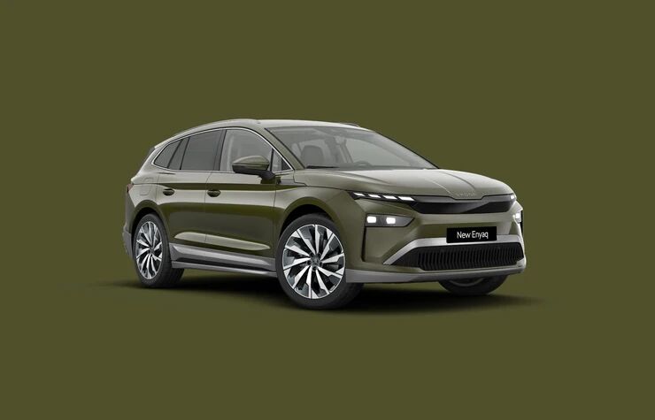 Skoda Enyaq Olibo Green