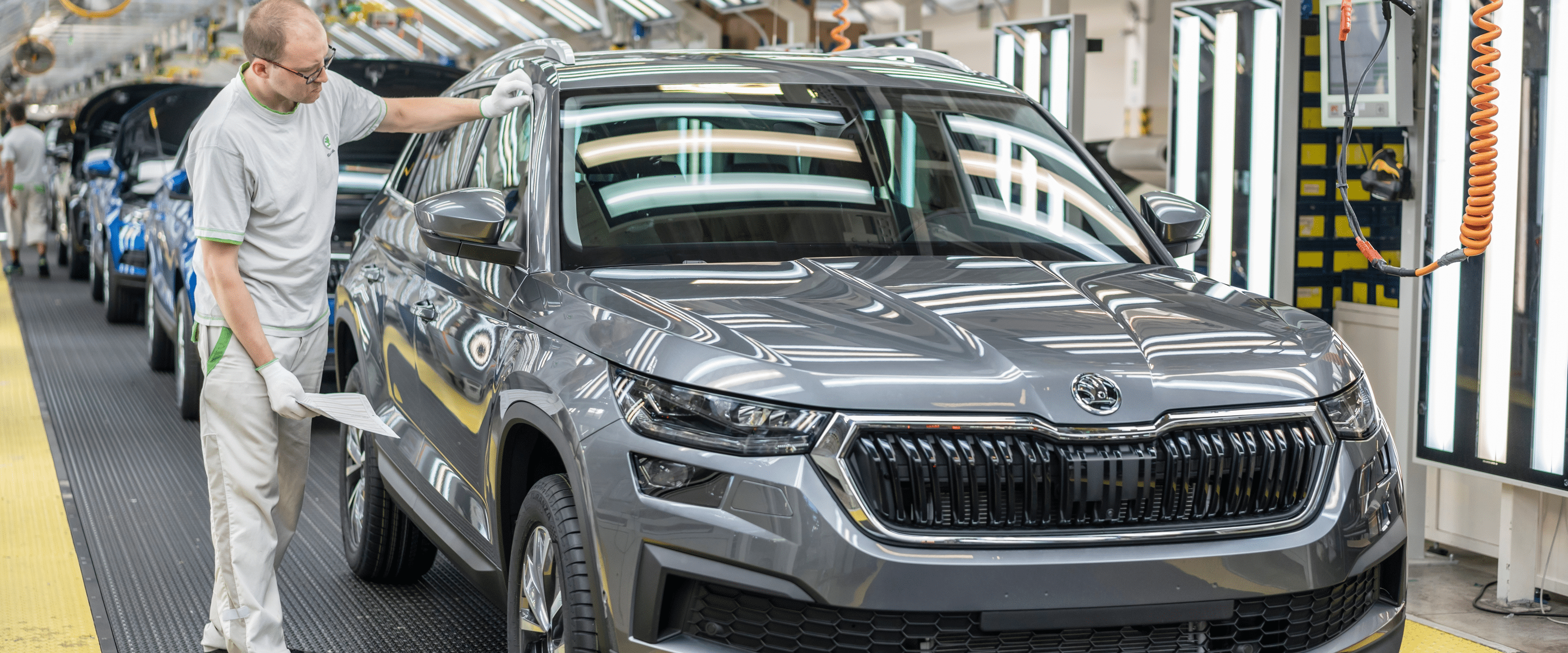Škoda bereikt mijlpalen in auto- en onderdelenproductie