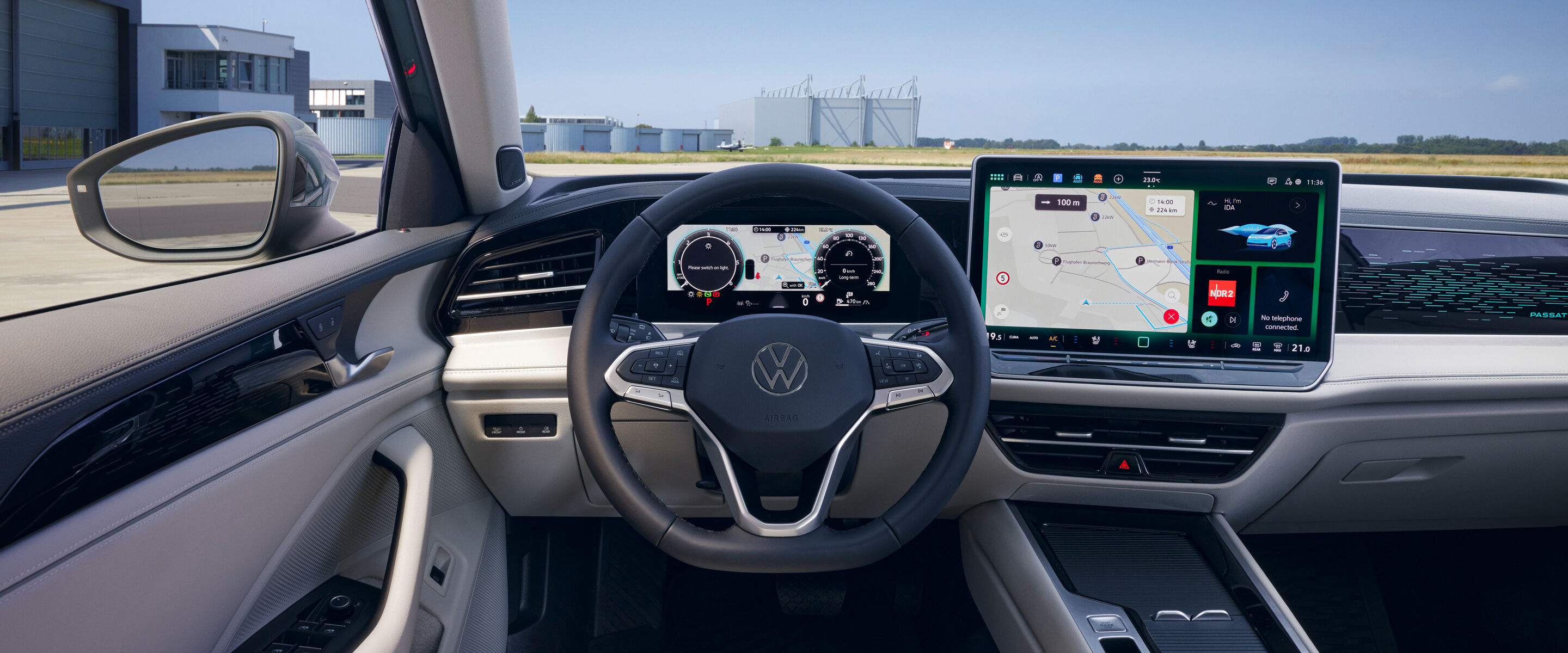 Het interieur van de nieuwe Volkswagen Passat en Tiguan zorgt voor een innovatieve premium beleving