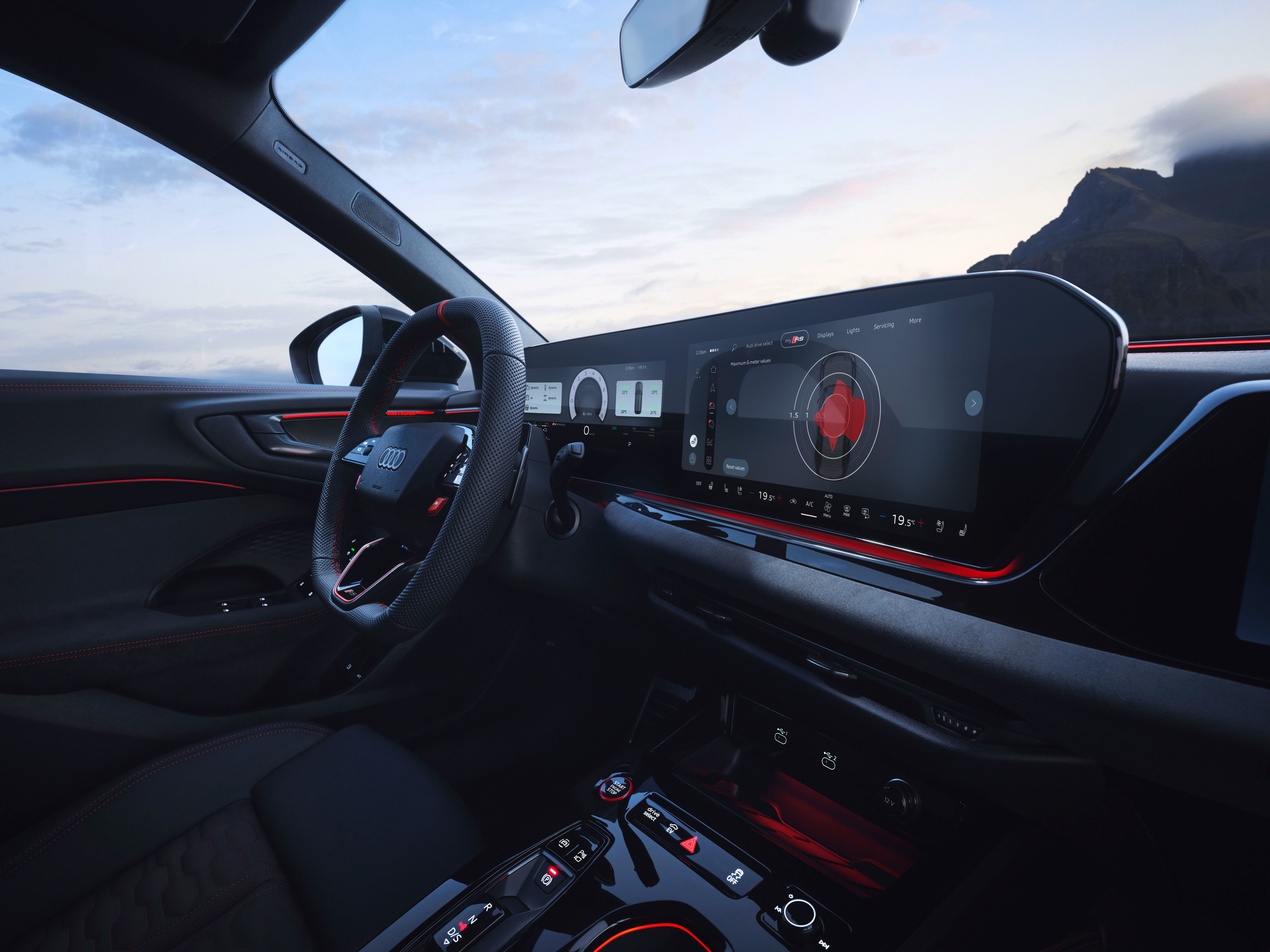 RS 5 Avant interieur