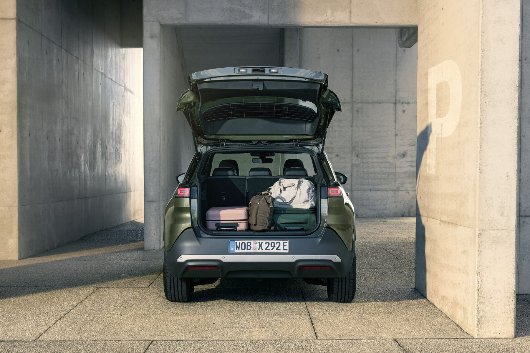 Volkswagen ID. Cross kofferbakinhoud