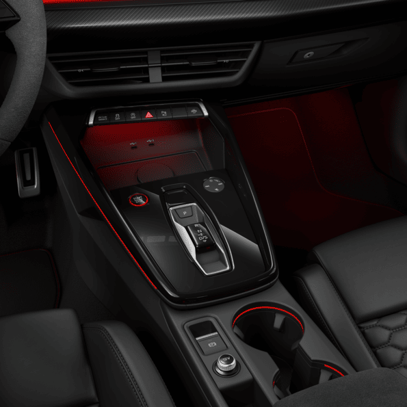 Audi RS 3 Limousine middenconsole