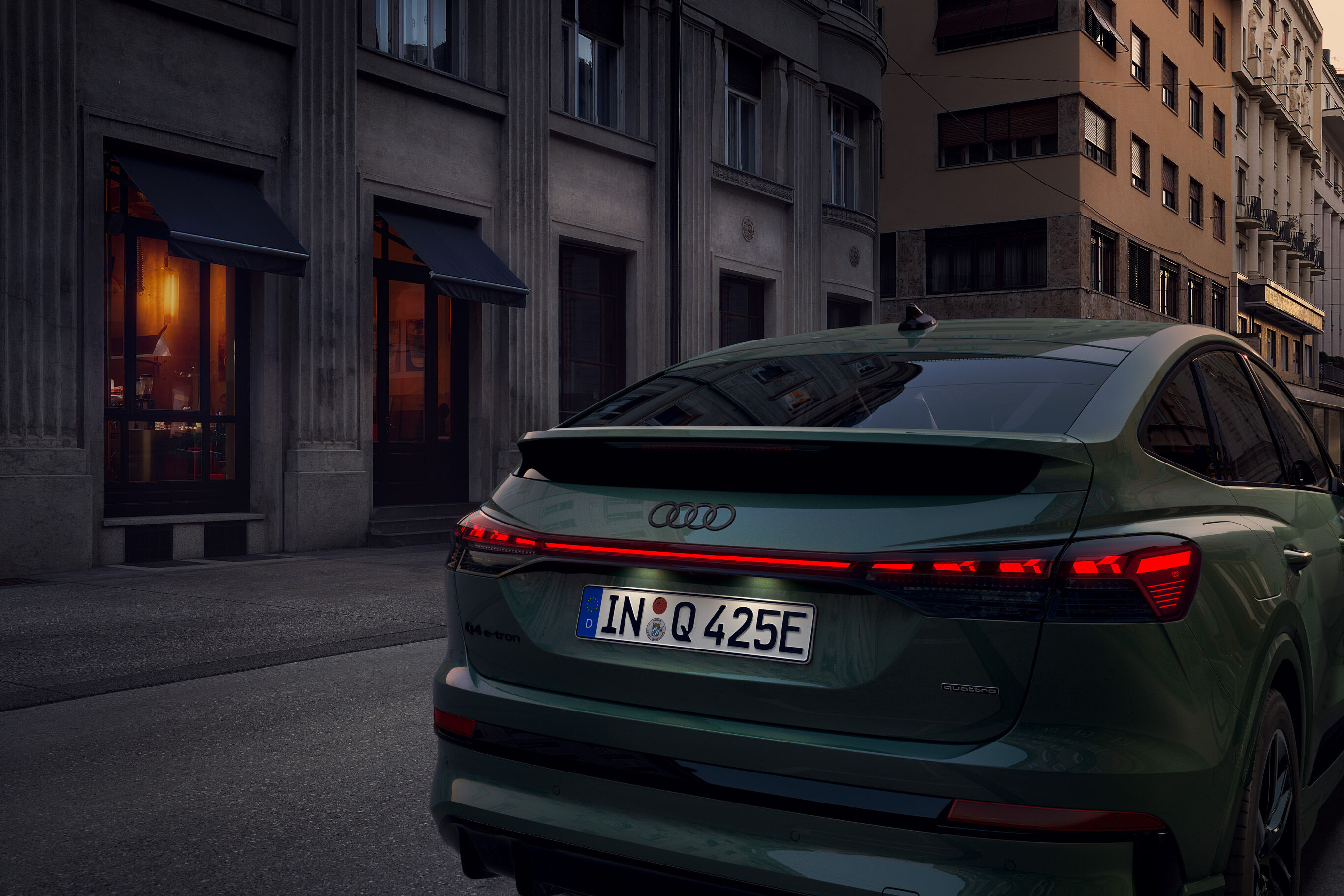 Ontdek de Q4 Sportback e-tron