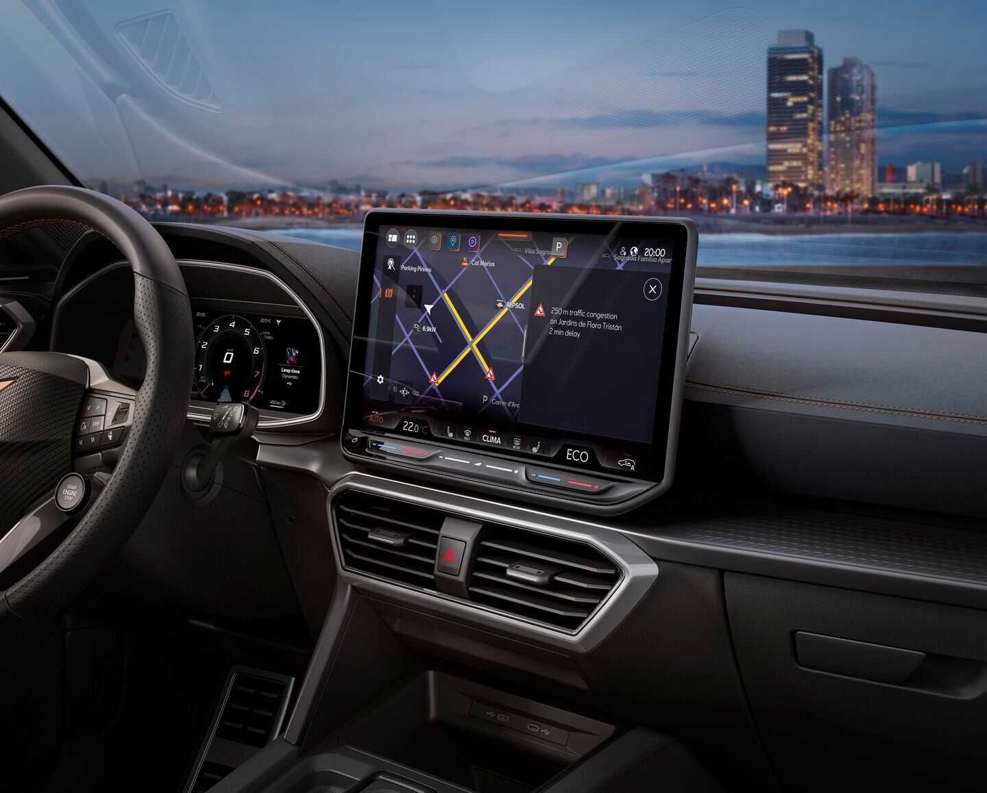 CUPRA Formentor scherm