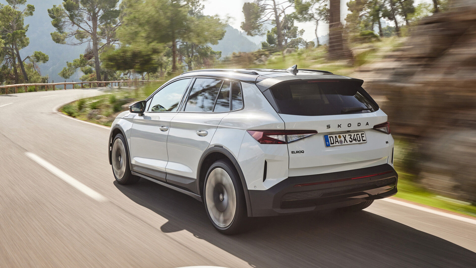 Witte Skoda Elroq