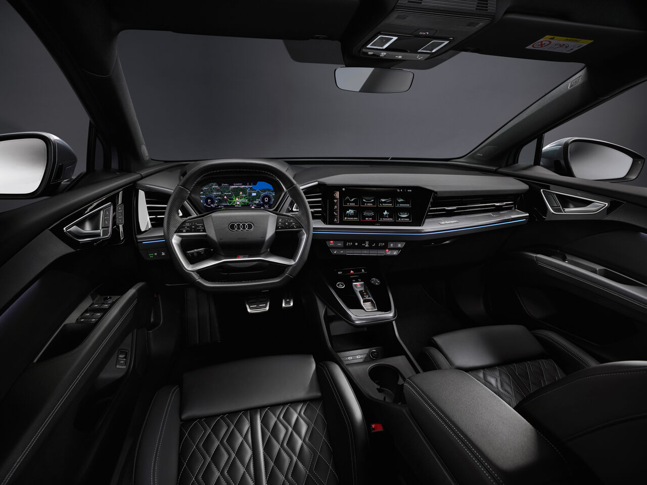 Q4 etron interieur