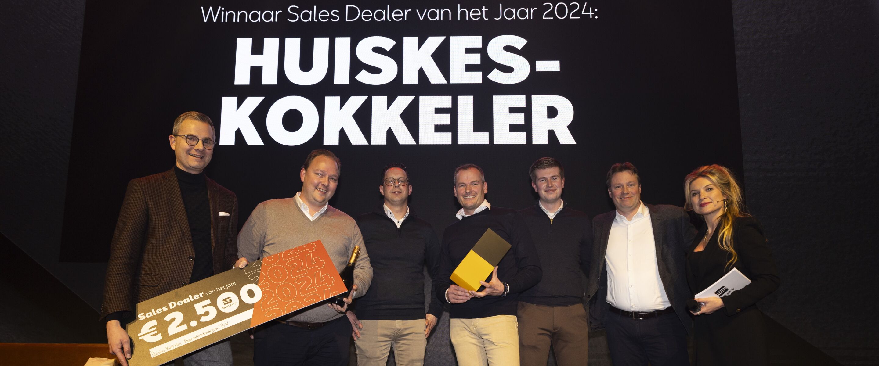 Huiskes-Kokkeler is uitgeroepen tot ‘SEAT Sales Dealer van het Jaar 2024’