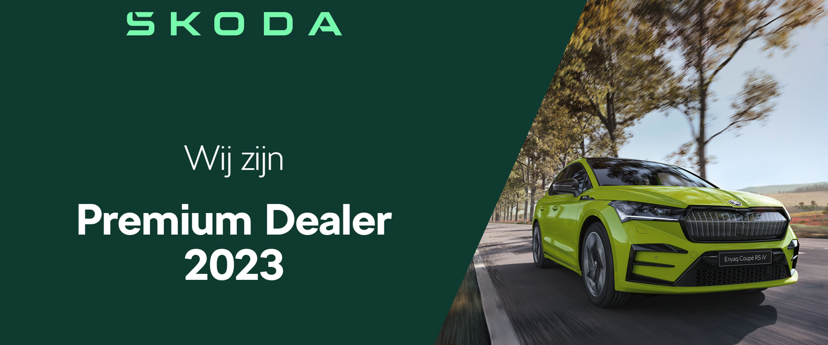 Wij zijn Škoda Premium Dealer van het jaar 2023