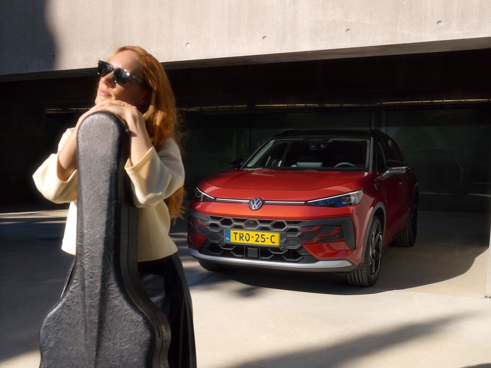 T-Roc en vrouw