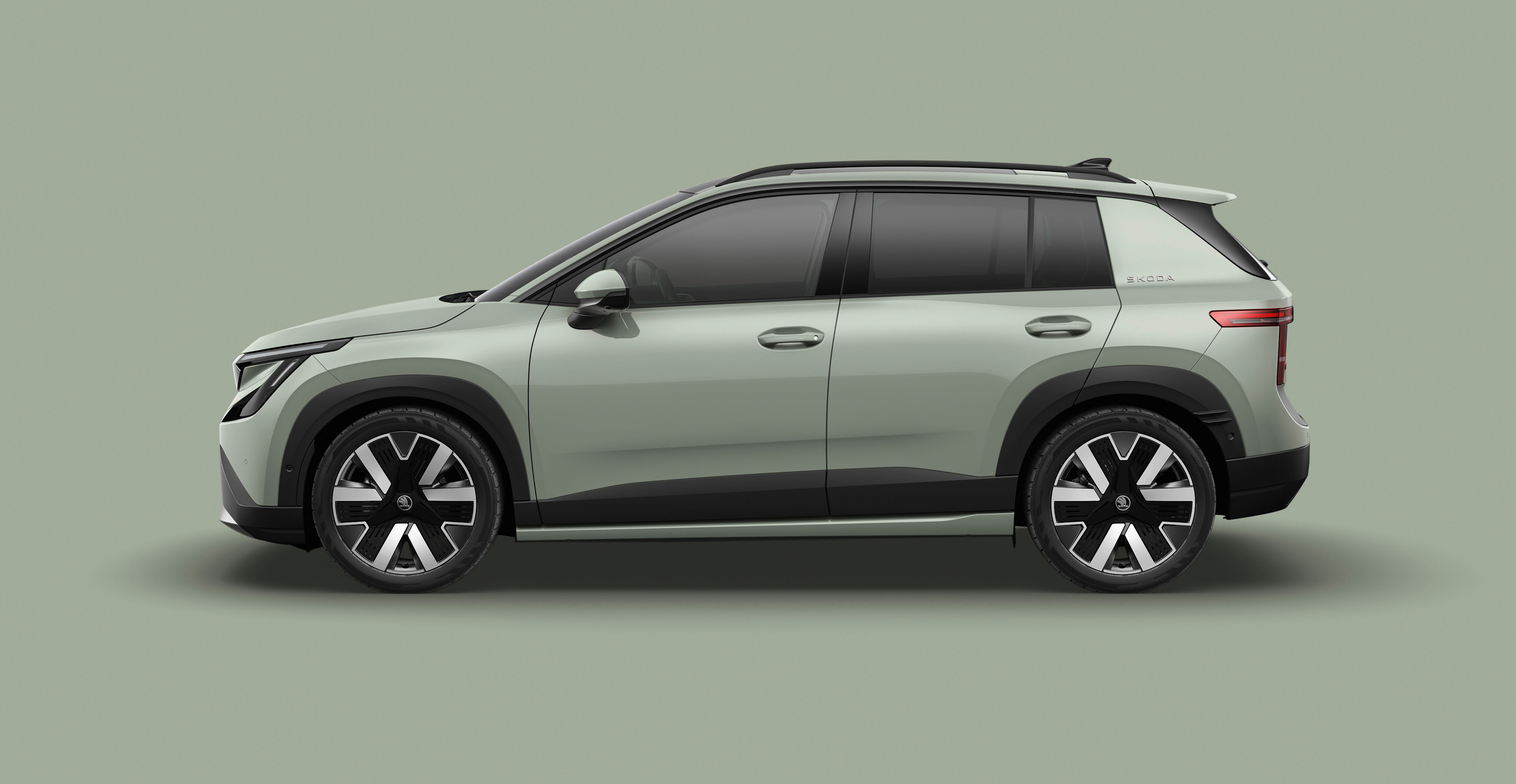 skoda epiq van de zijkant