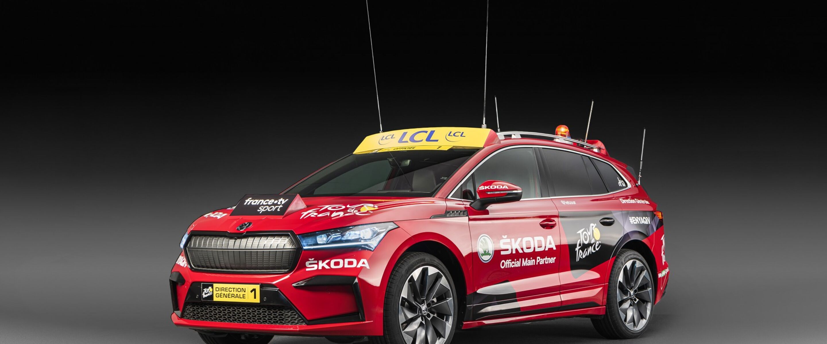 Škoda Auto voor 19e maal hoofdsponsor van de Tour de France