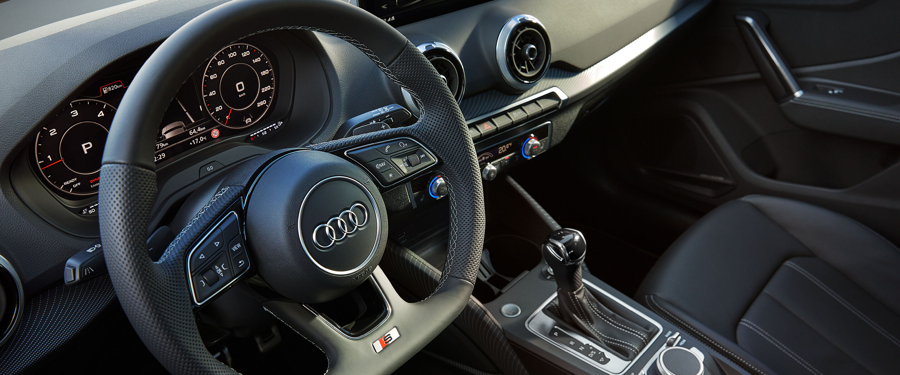 Audi Q2 S tronic actie