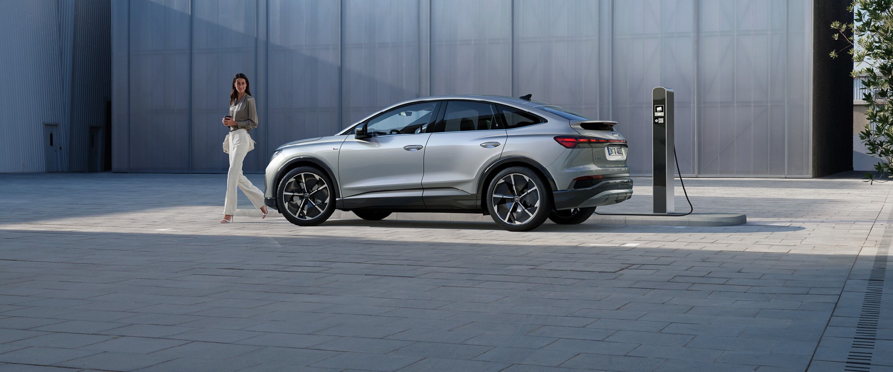 De nieuwe Audi Q4 Sportback e-tron