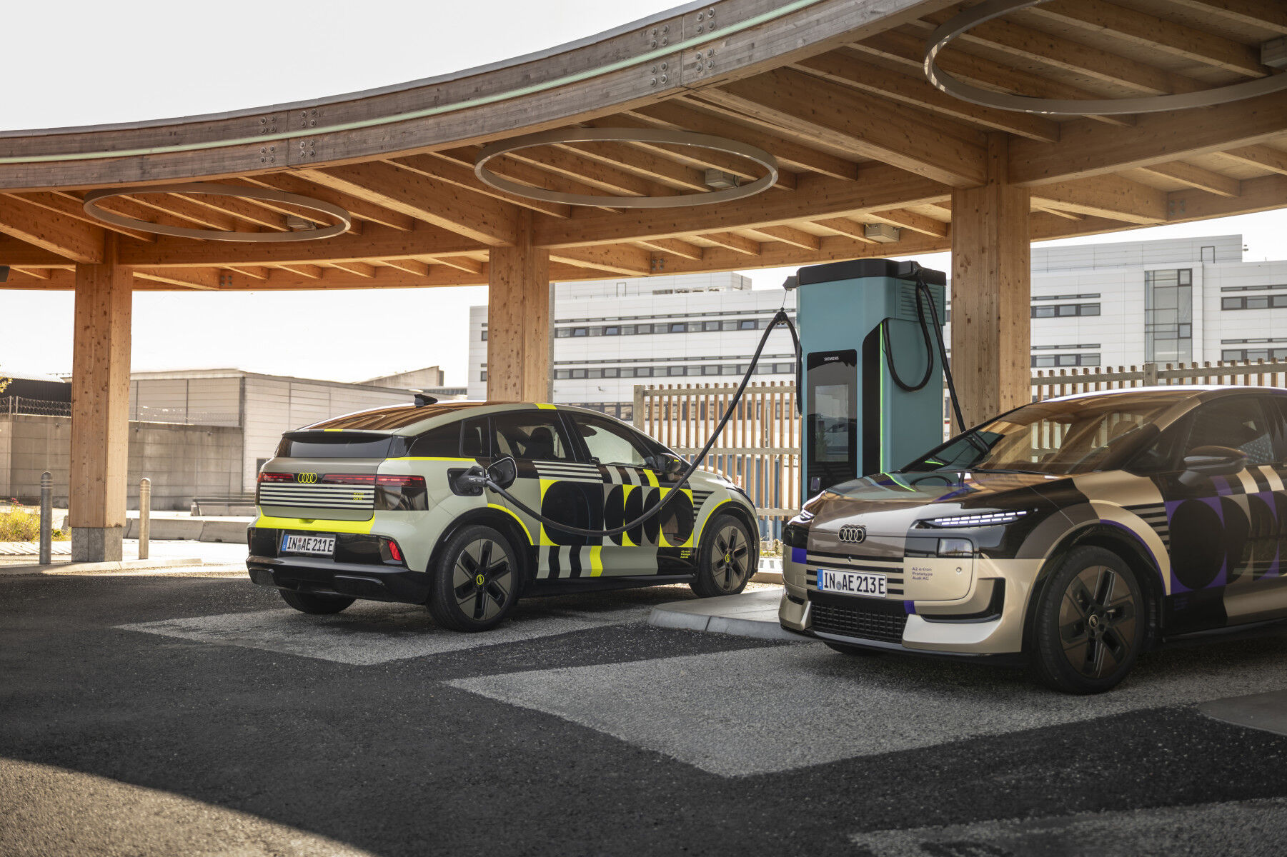 Audi A2 e-tron camfouflage 2