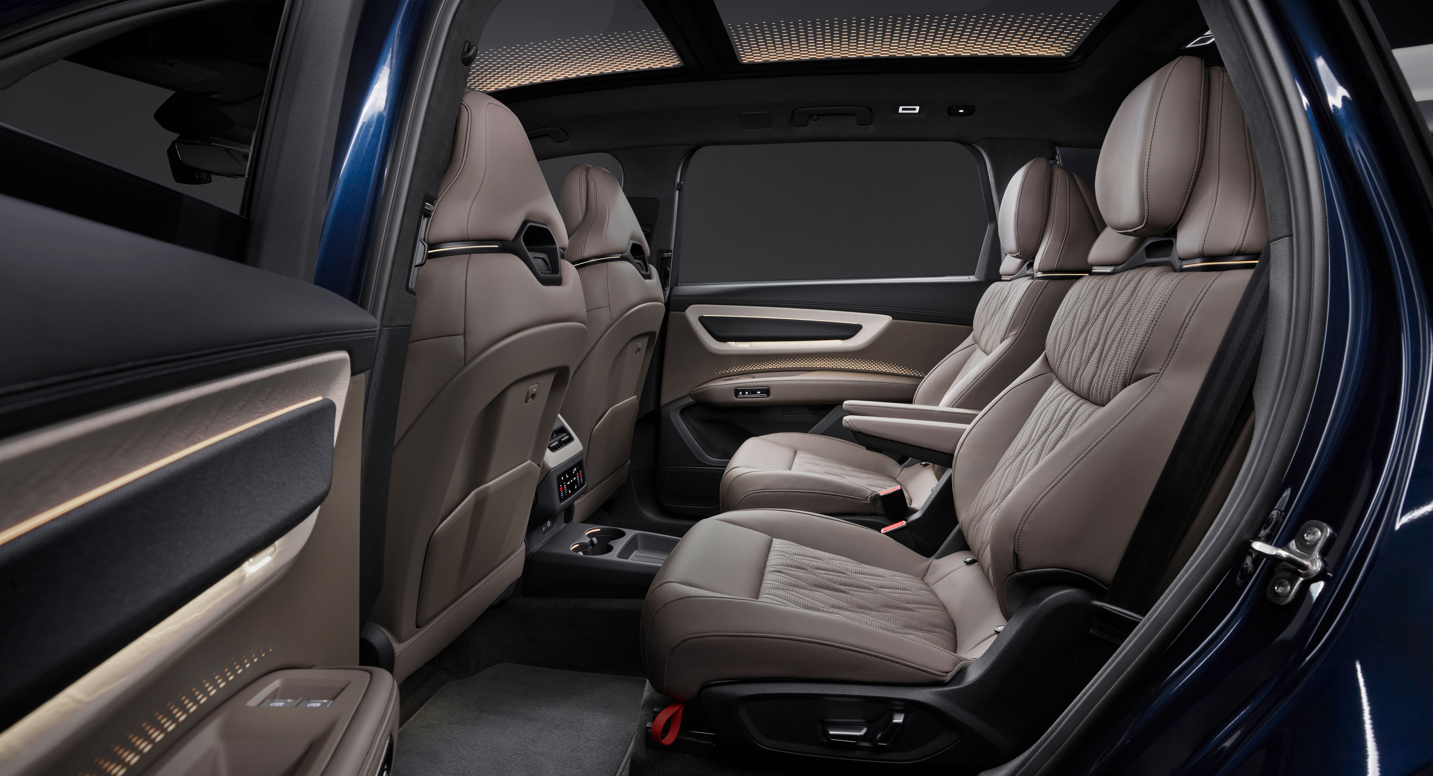 Audi Q9 e-hybrid interieur achterstoelen