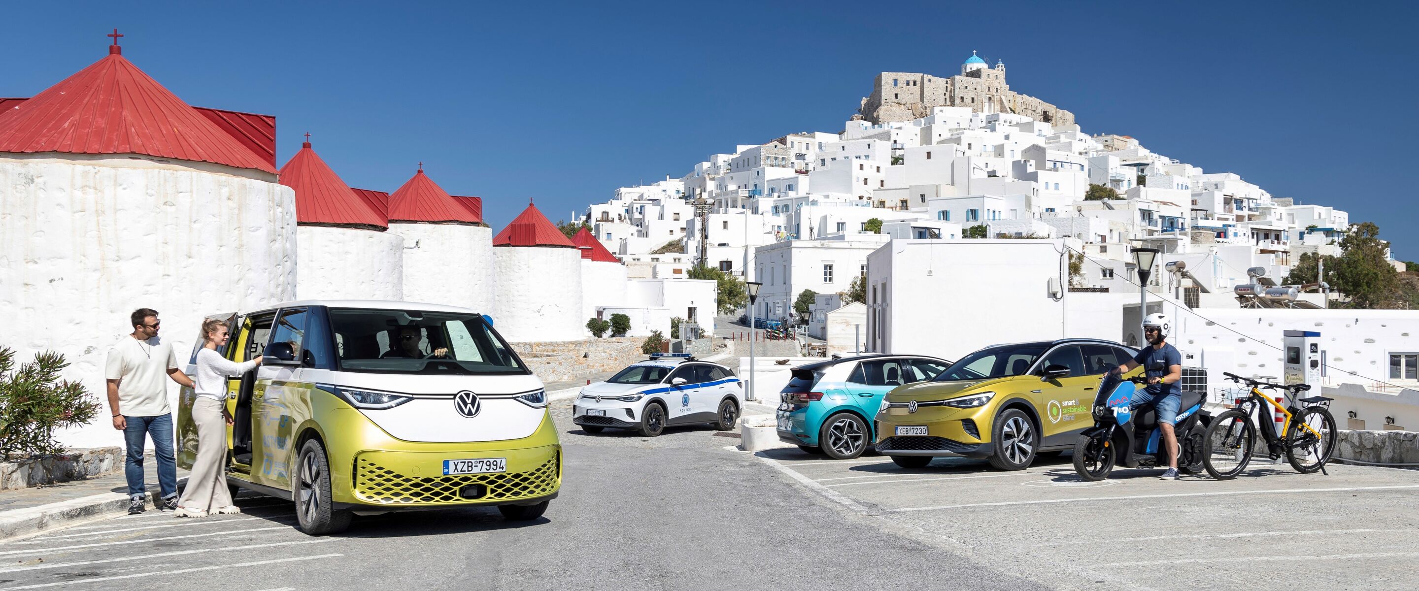 Volkswagen helpt Grieks eiland volledig elektrisch te worden