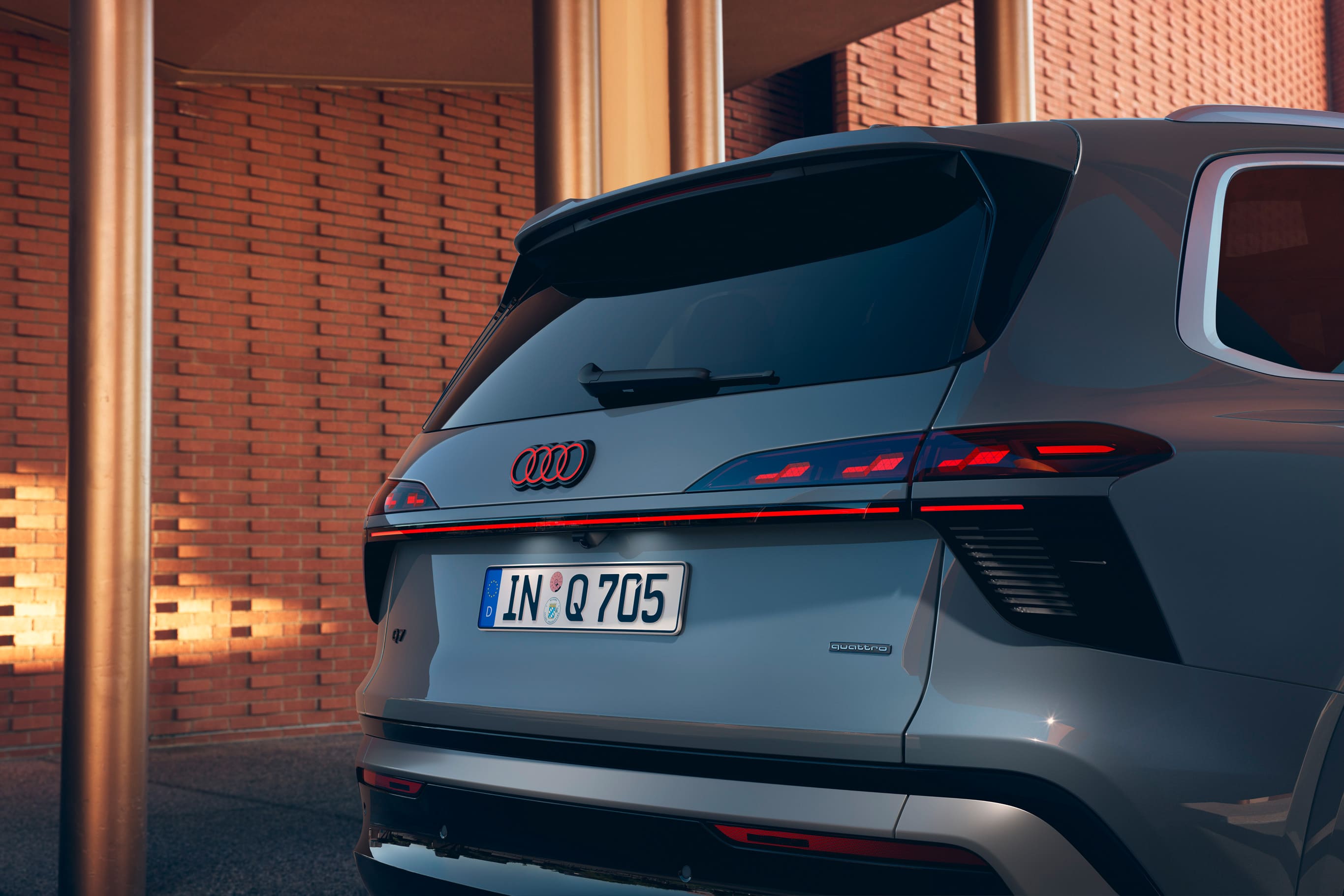 Audi Q7 achterkant