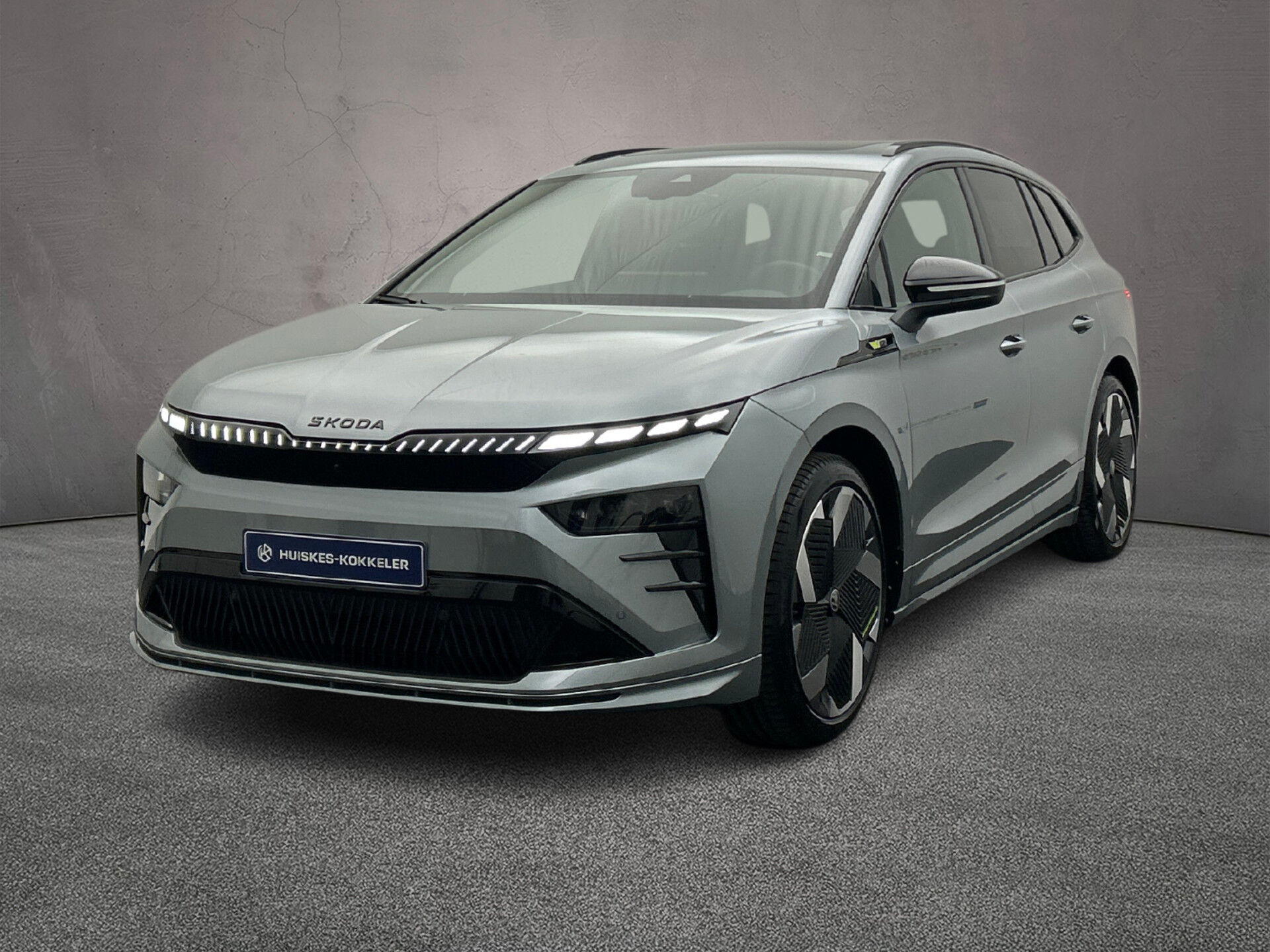 Škoda Enyaq Elektromotor 84 kWh 340pk RS €54.685,- incl inruilpremie