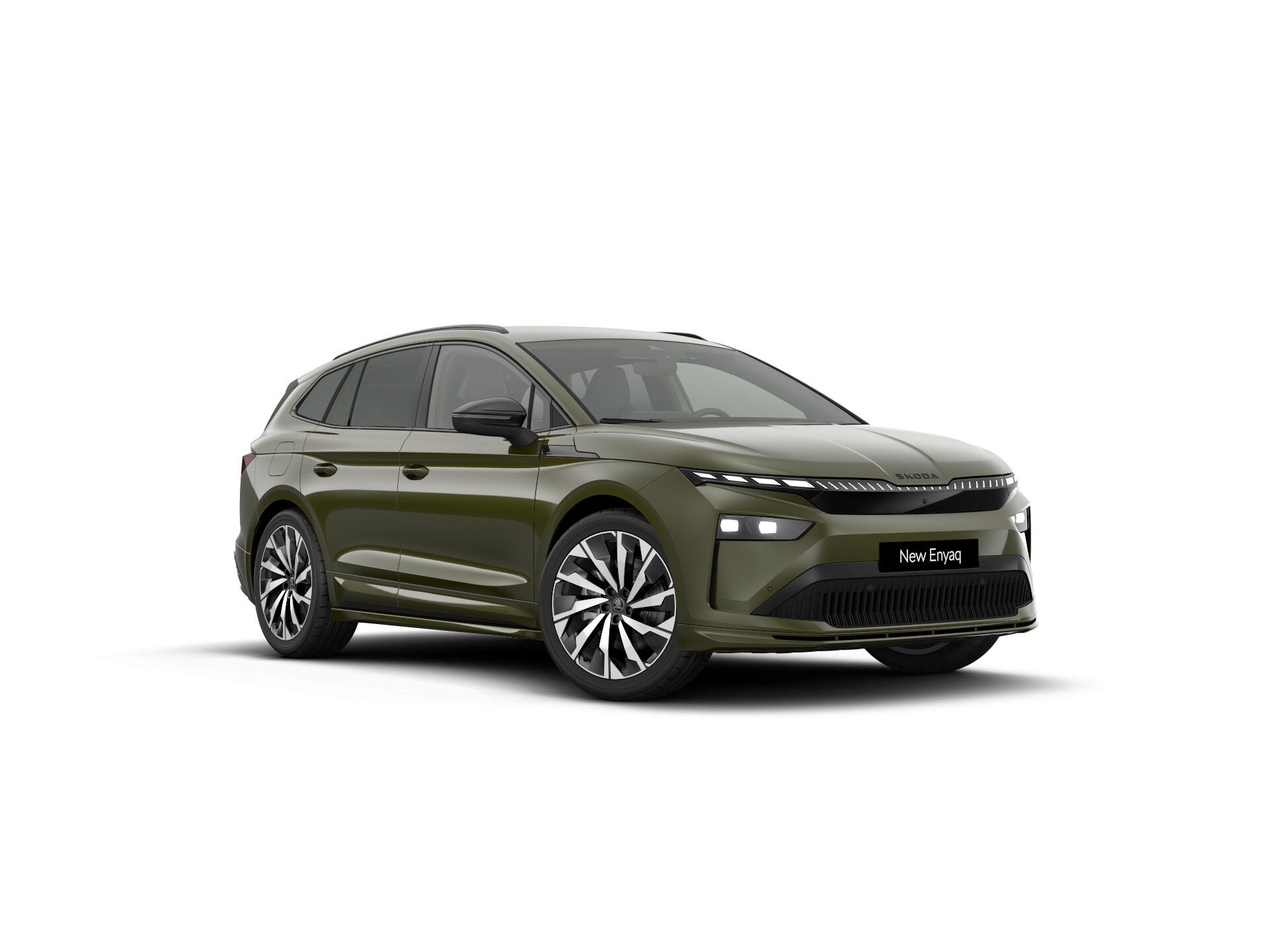 Škoda Enyaq Elektromotor 82 kWh 286pk Sportline €49.395,- incl inruilpremie