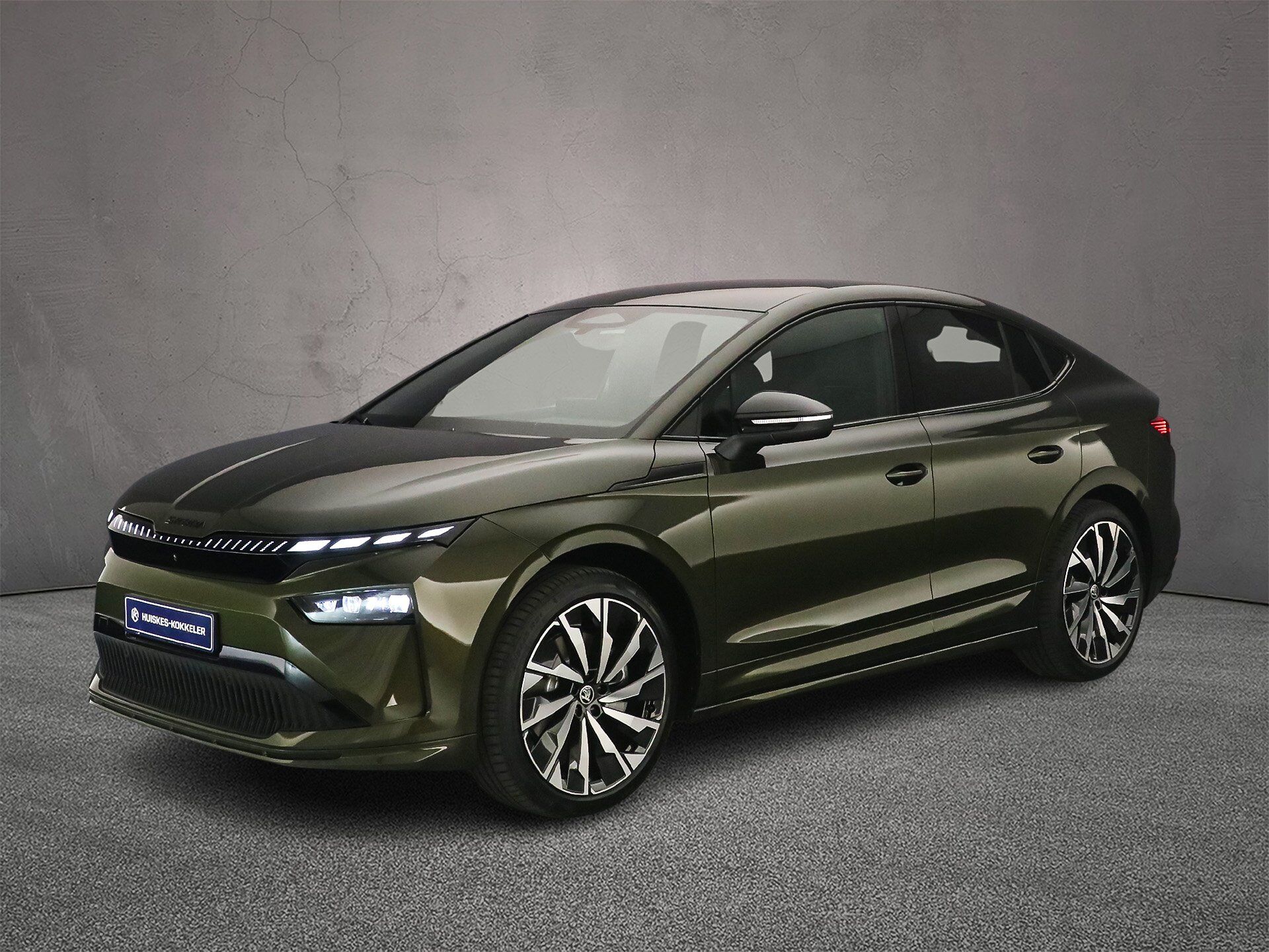 Škoda Enyaq Coupé Elektromotor 82 kWh 286pk Sportline €3.000,- inruilpremie