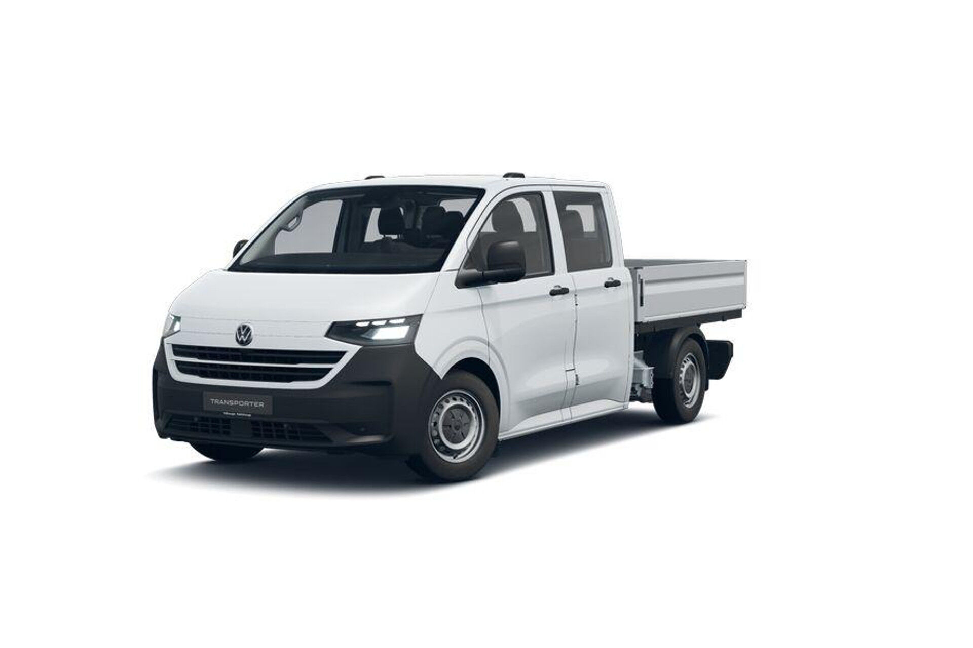 VW-Bedrijfswagens e-Transporter Pick-up Dubbele cabine L2 136pk 70 kWh