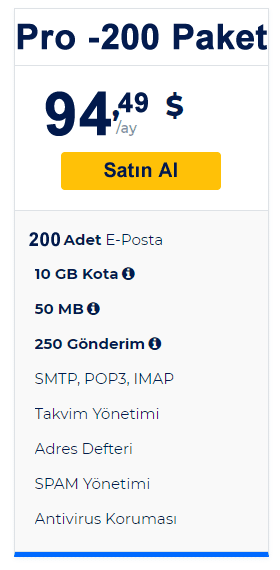 Profesyonel mail, kurumsal mail, �irket maili